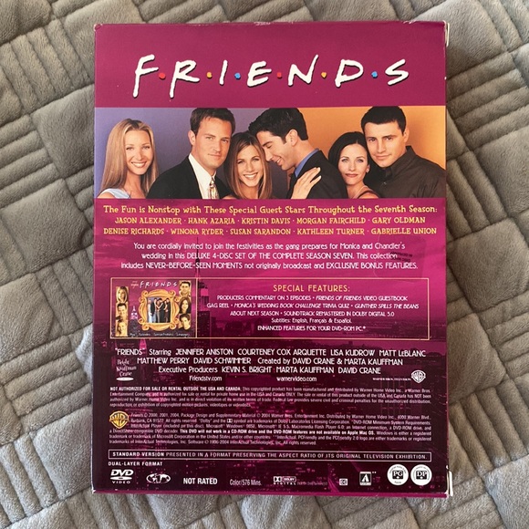Friends - The Complete Seventh Season - DVD - Picture 2 of 8